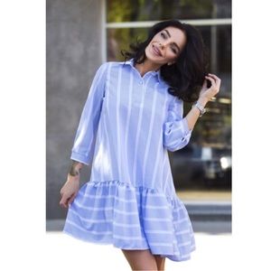 Blue dress 2018 beautiful maternity